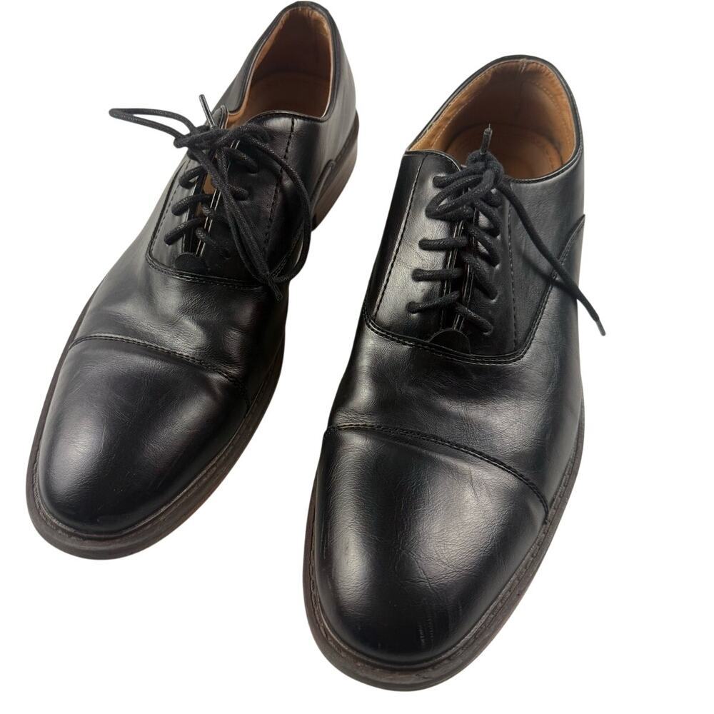 Goodfellow & Co Men's Black Leather Oxford Dress Shoes Size 10